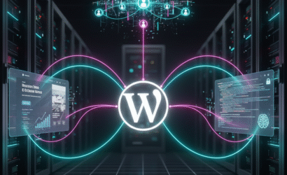 Innovative WordPress Website Development Services: Integrating Technology and Data for Business Growth.