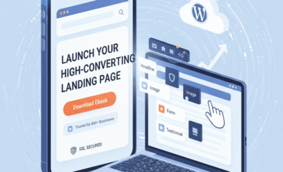 5 Steps to build a high-converting custom landing page in WordPress