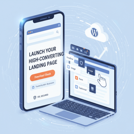 5 Steps to build a high-converting custom landing page in WordPress