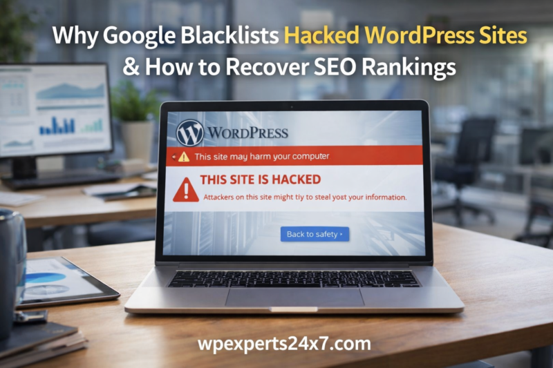Clean Hacked WordPress Site – Why Google Blacklists Websites & How to Recover SEO Rankings