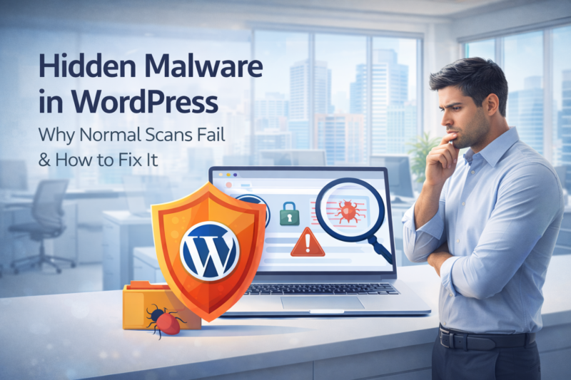 Hidden malware in WordPress: Why Normal Scans Fail & How to Fix It