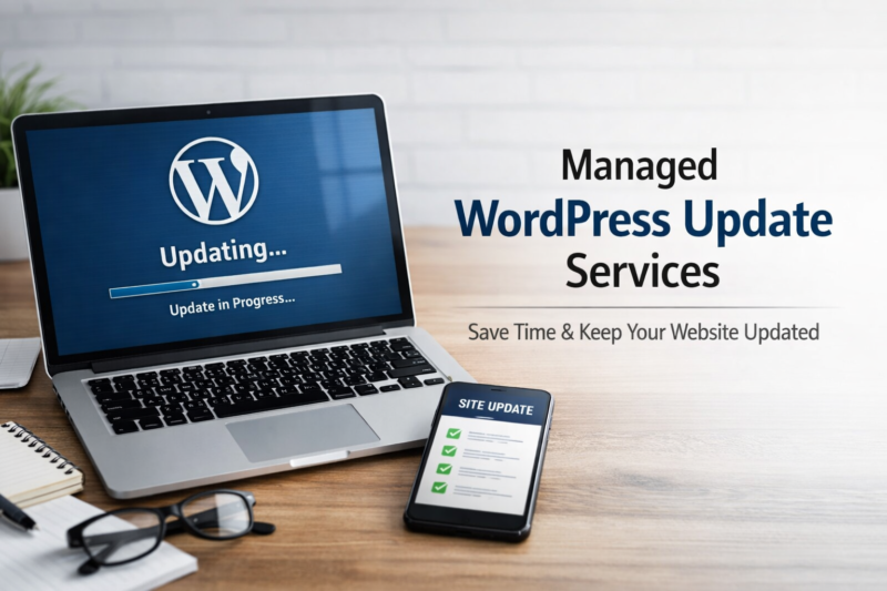 How Managed WordPress Update Services Save Time for Business Owners
