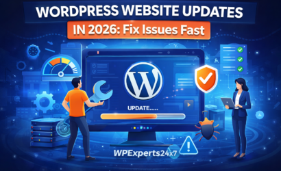 WordPress Website Updates in 2026: Fix Issues Fast