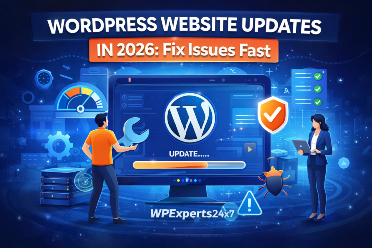 WordPress Website Updates in 2026: Fix Issues Fast