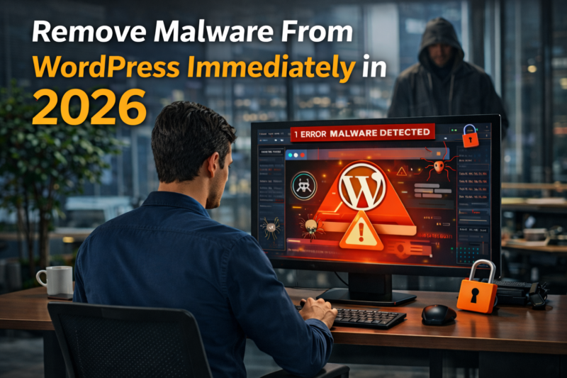 Remove Malware WordPress 2026 – Why You Must Clean Infected WordPress Site Immediately