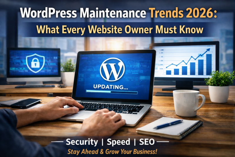 WordPress Maintenance Trends 2026 – What Every Website Owner Must Know
