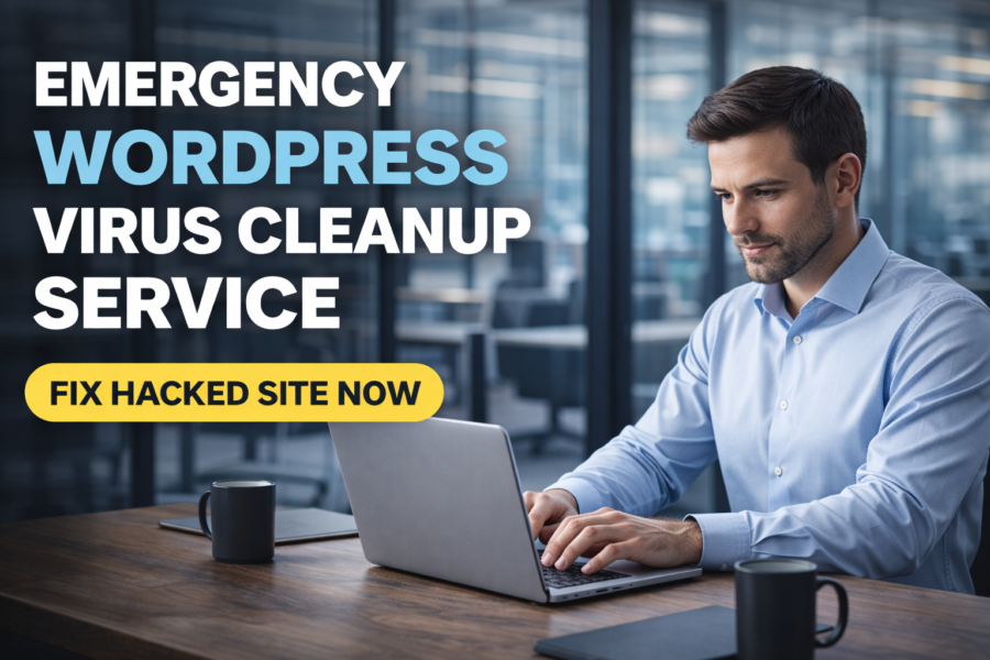 Emergency WordPress Virus Cleanup Service – Fix Hacked Site Today