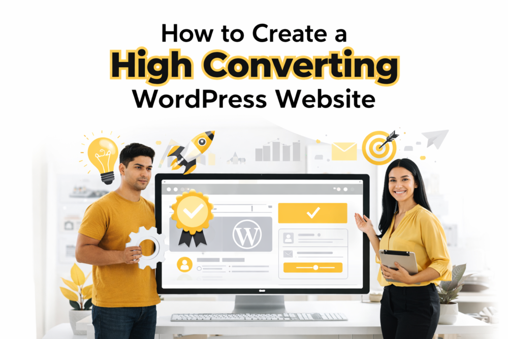 How to Create a High-Converting Business Website with WordPress