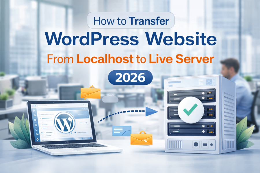 How to Transfer WordPress Website from Localhost to Live Server 2026