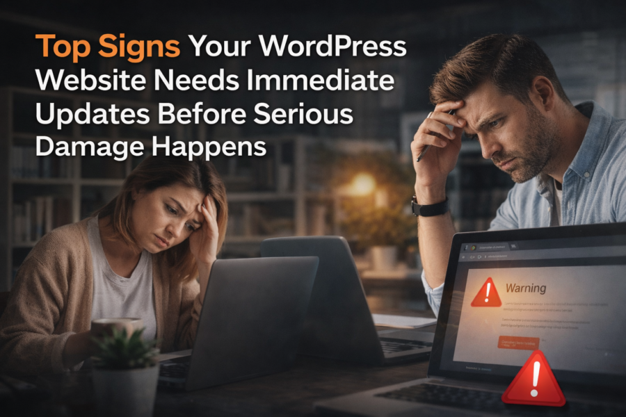 Top Signs Your WordPress Website Needs Immediate Updates Before Serious Damage Happens