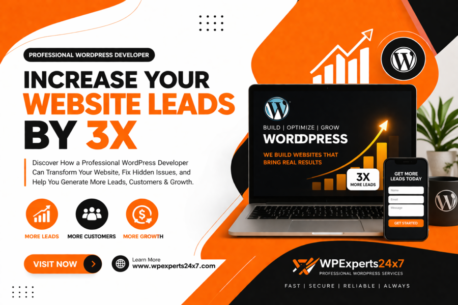Professional WordPress Developer Increasing Website Leads by 3X